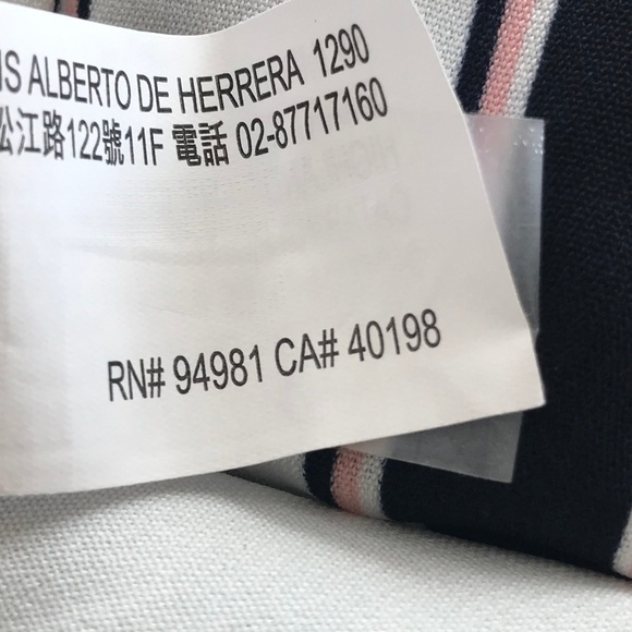 Forever 21 Navy Blue/White/Pink Stripe Cro… - Picture 7 of 7